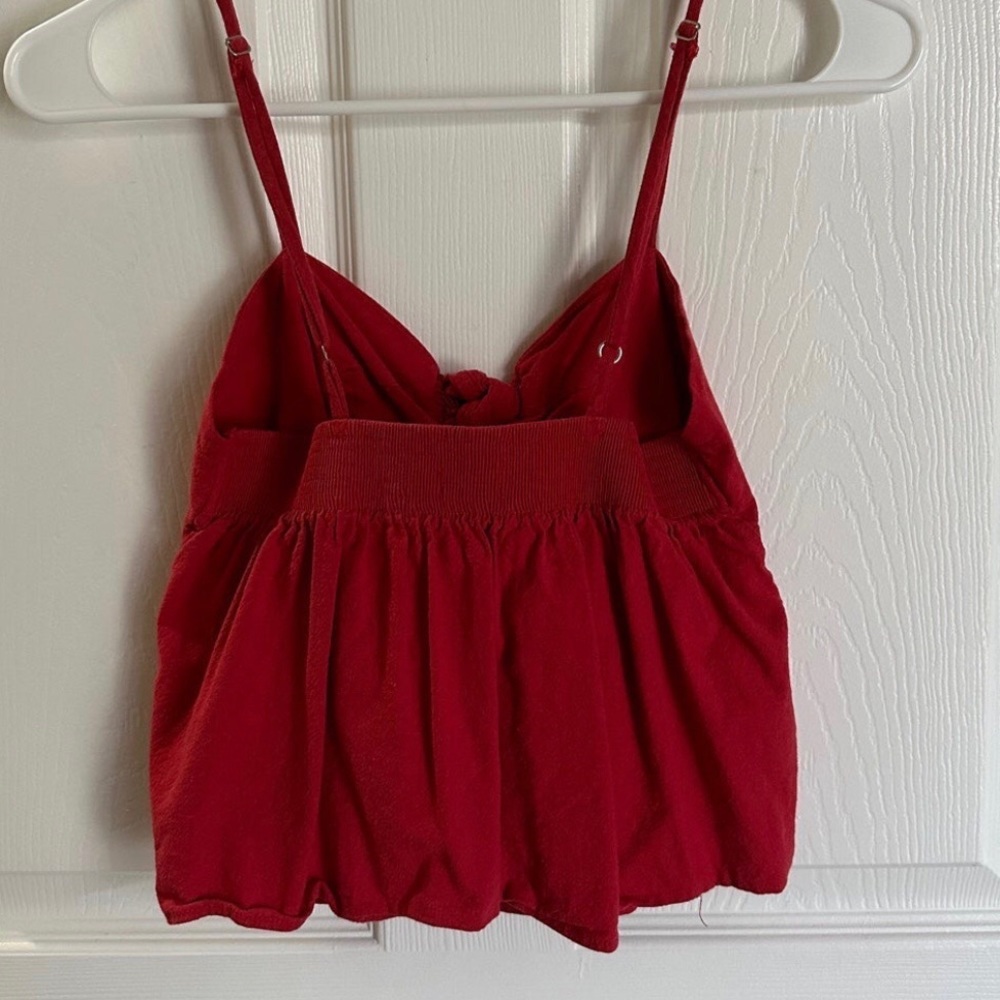 Brandy Melville red tank top